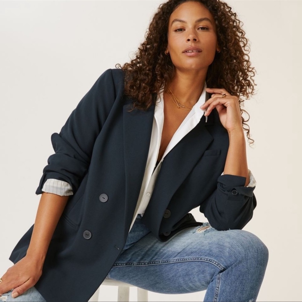 Anthropologie Maeve double breasted blazer size 0